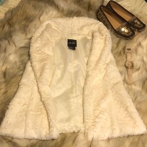 White Fur Vest